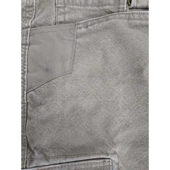 Noble Outfitters Hammer Drill Canvas Cargo Jeans Men 30x30 Green Flex Heavy Duty - Picture 8 of 8